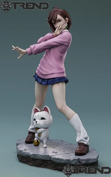 Momo Ayase Dandadan 3D Print Model STL