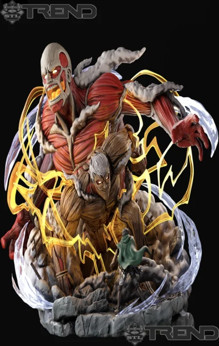Attack on Titan Reveal 3D Print Model STL