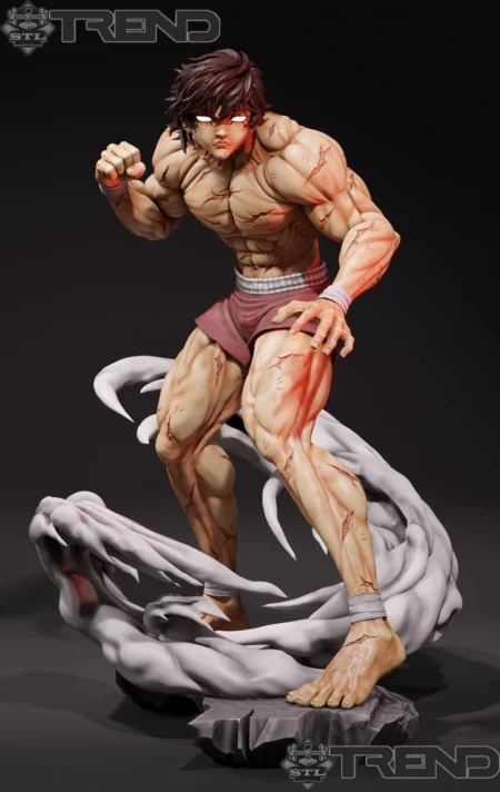 Baki Scar 3D Print Model STL