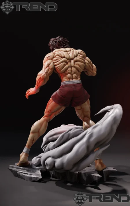 Baki Scar 3D Print Model STL