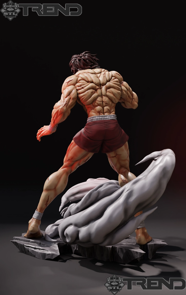 Baki Scar 3D Print Model STL