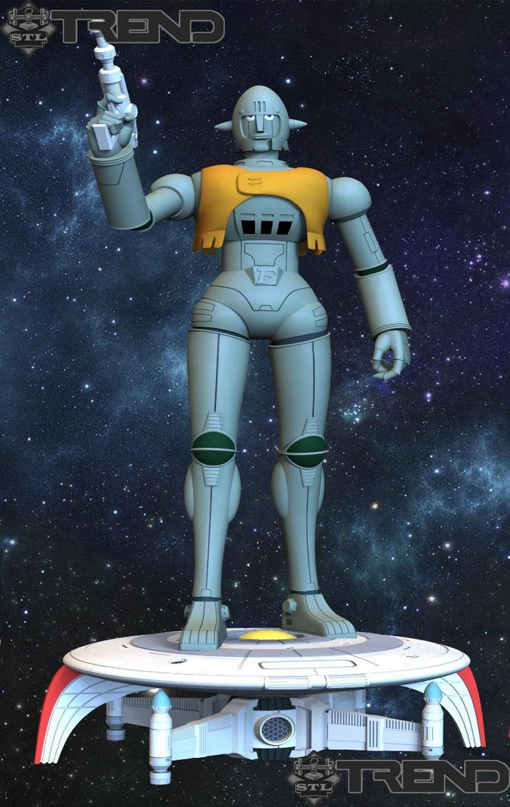 Captain Future 3D Print Model STL - Image 2