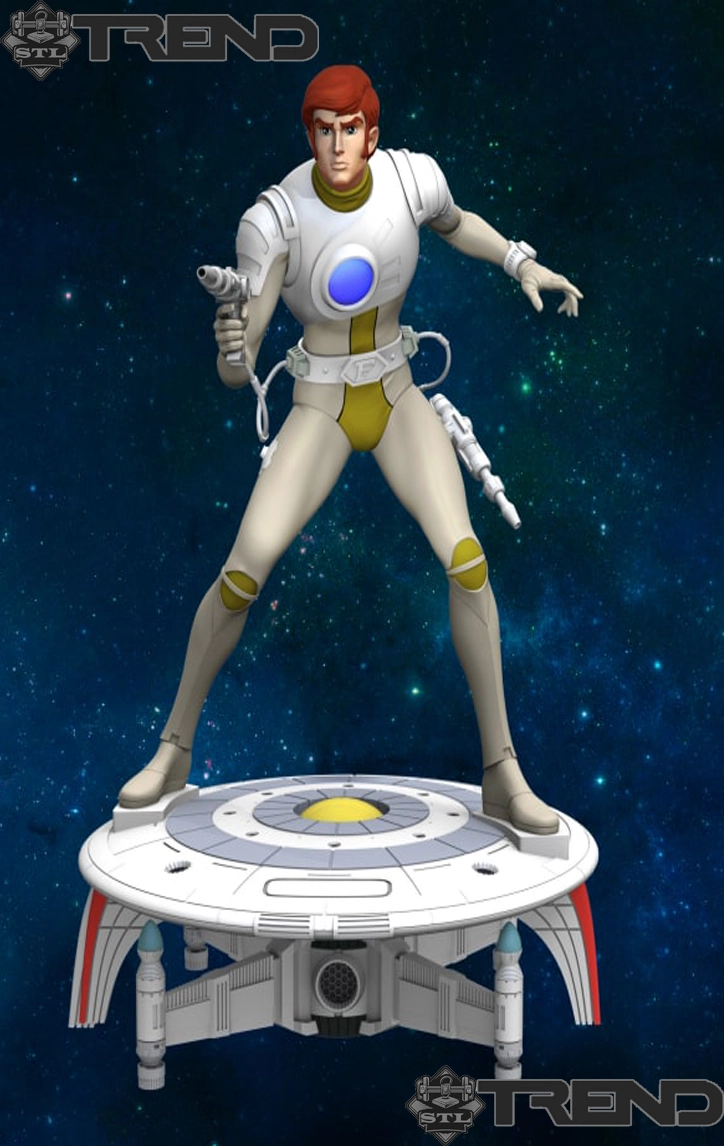 Captain Future 3D Print Model STL