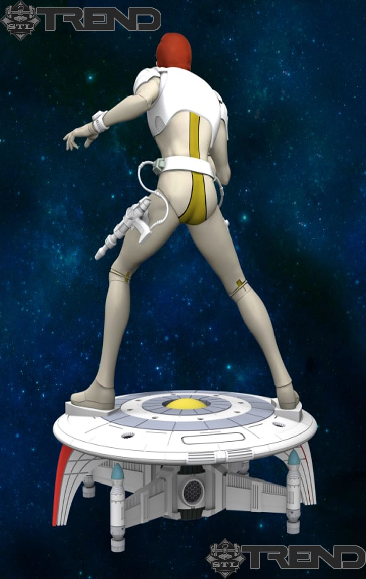 Captain Future 3D Print Model STL