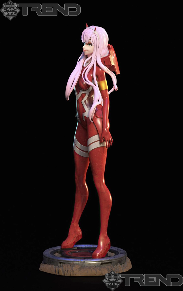 Zero Two Darling in the Franxx 3D Print Model STL - Image 2