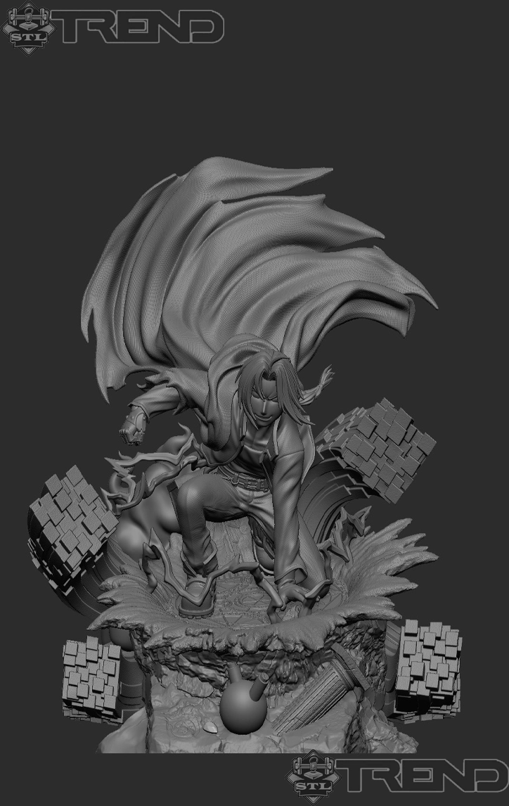 Edward Elric Philosopher’s Stone STL 3D Print Model
