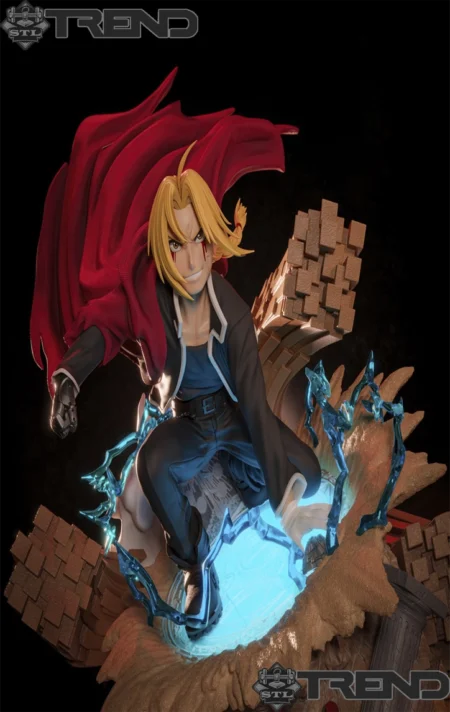 Edward Elric Philosopher’s Stone STL 3D Print Model