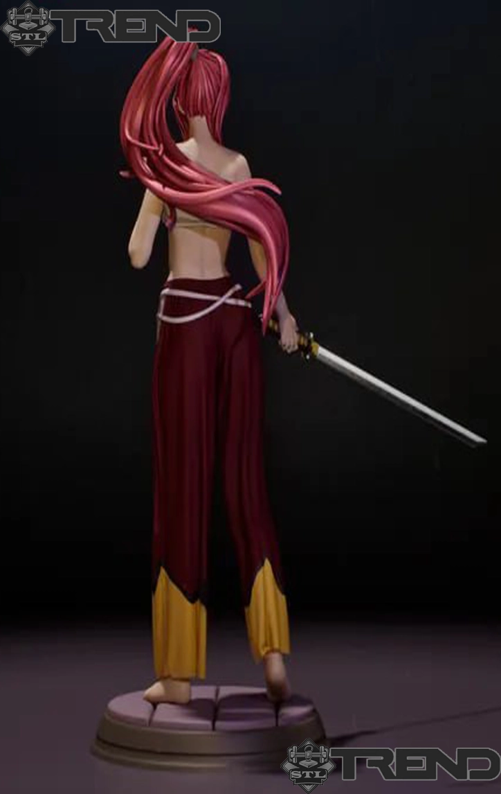 Erza Scarlet Battle – 3D Print Model STL