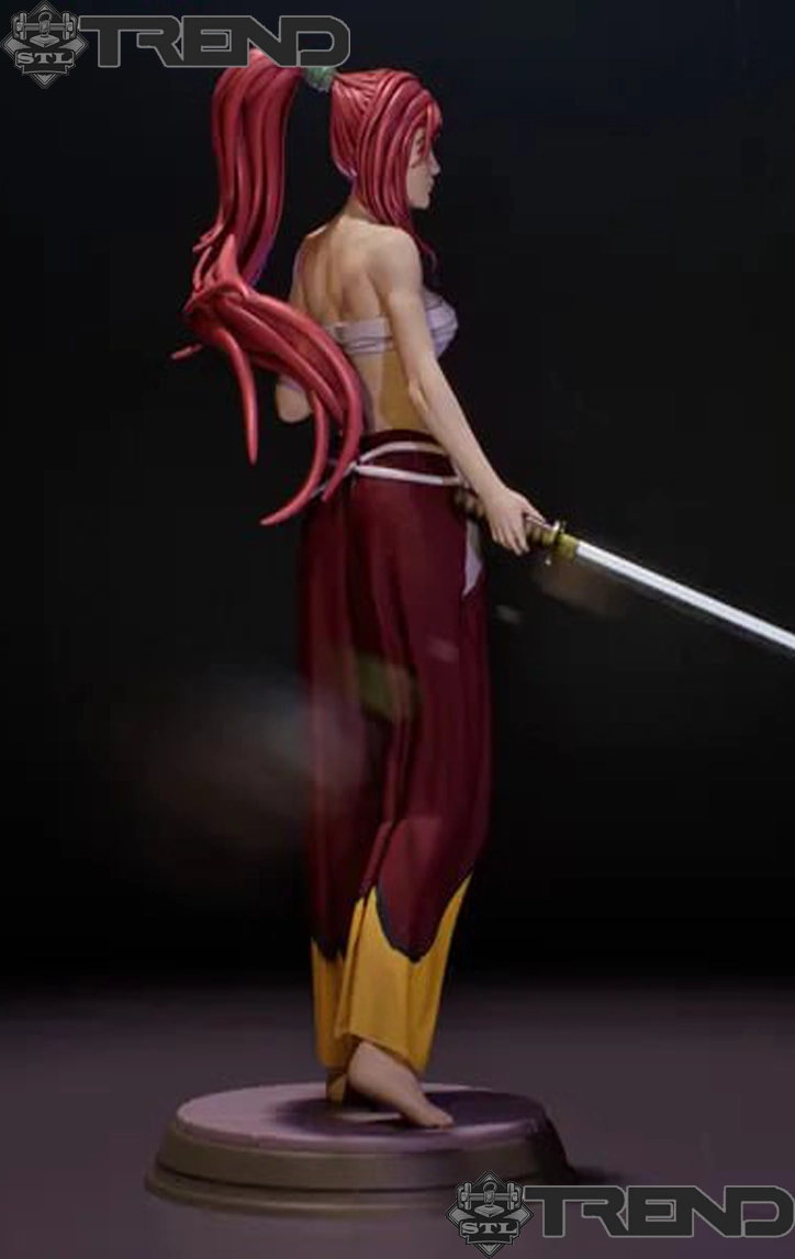 Erza Scarlet Battle – 3D Print Model STL - Image 2