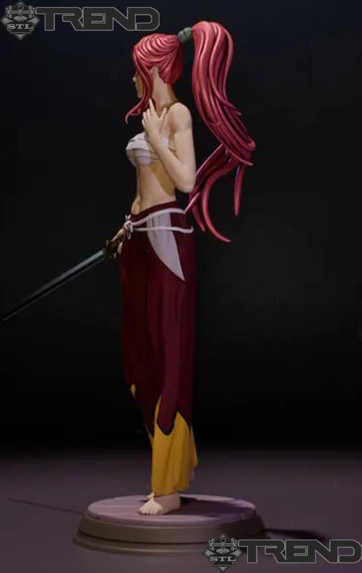 Erza Scarlet Battle – 3D Print Model STL