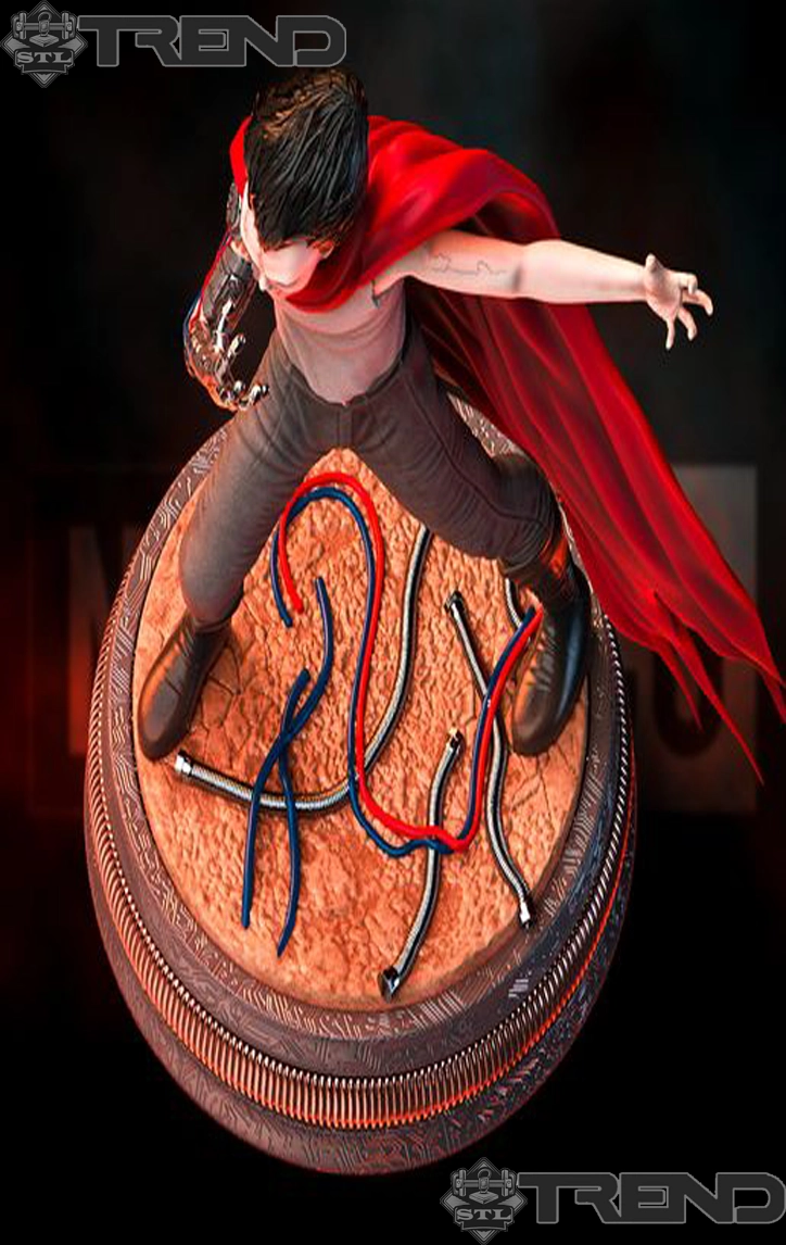 Fanart Tetsuo from Akira STL 3D Print Model