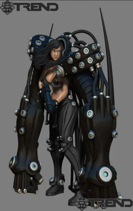 Gantz Diorama 3D Print Model STL