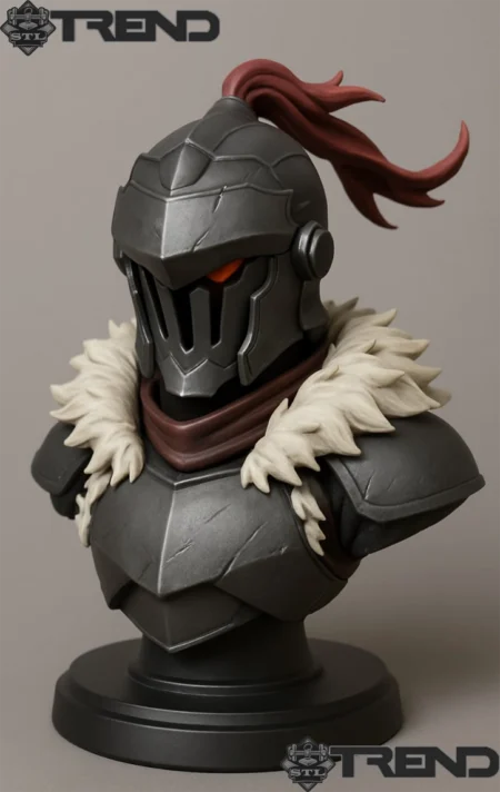 Goblin Slayer Bust 3D Print Model STL