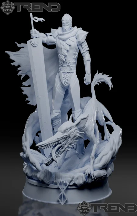 Guts and Beast Berserk 3D Print Model STL