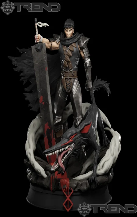 Guts and Beast Berserk 3D Print Model STL