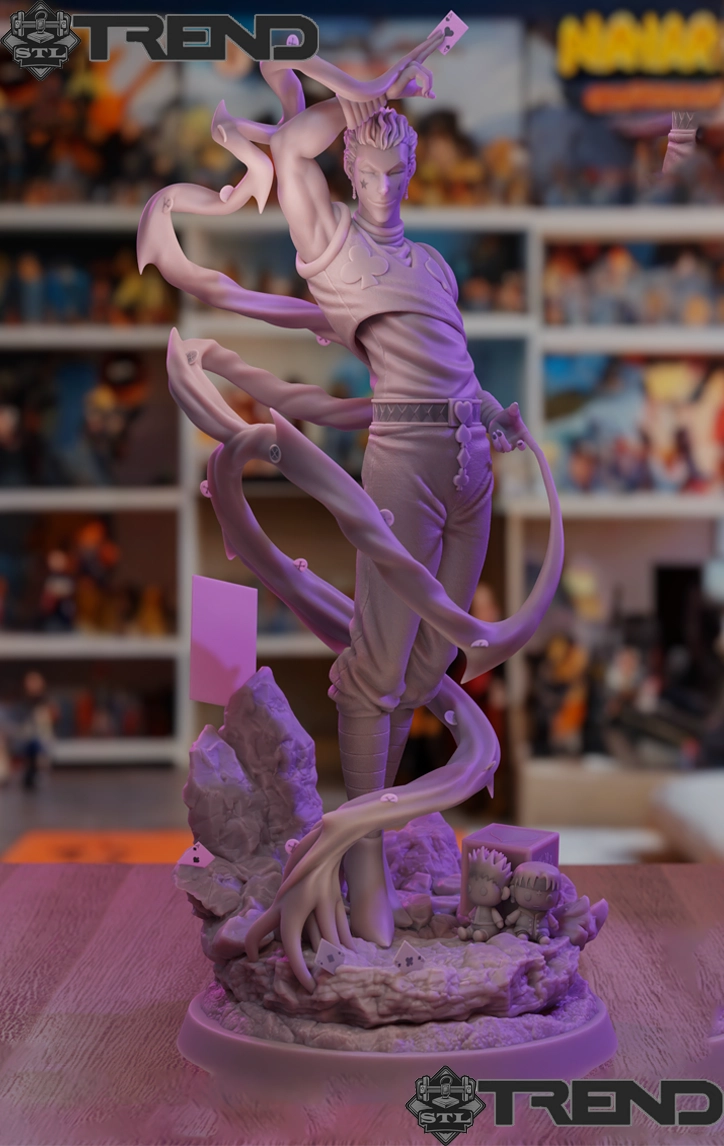 Hisoka – Hunter X Hunter 3D Print Model STL