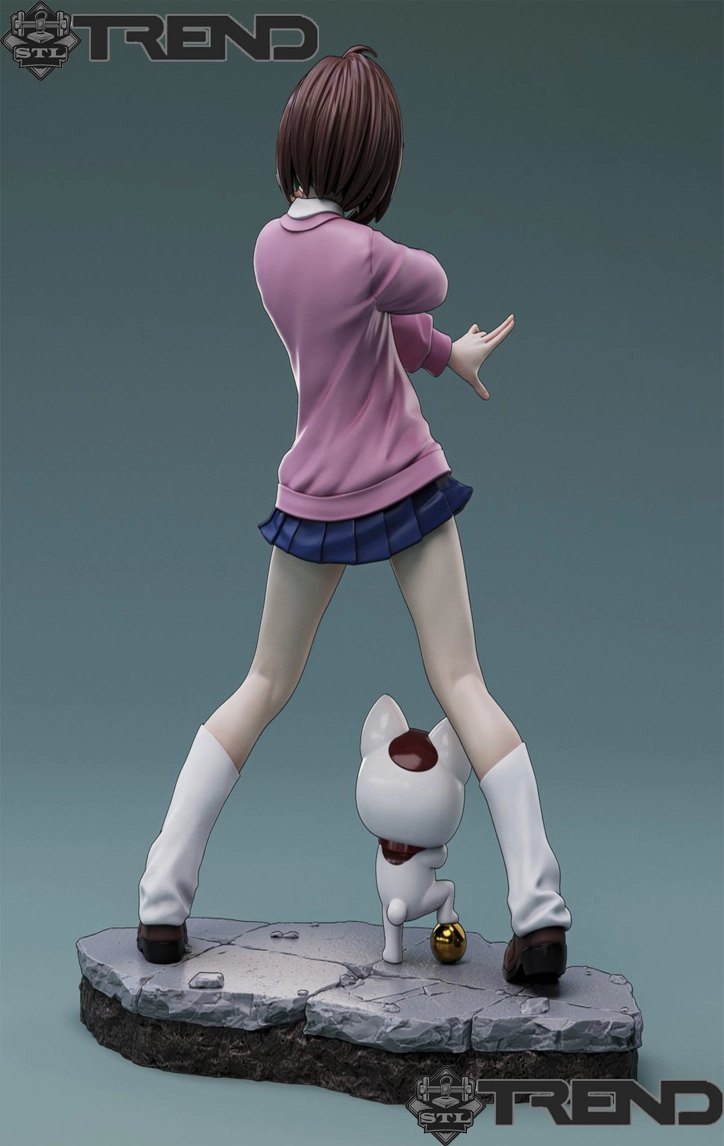 Momo Ayase Dandadan 3D Print Model STL - Image 2