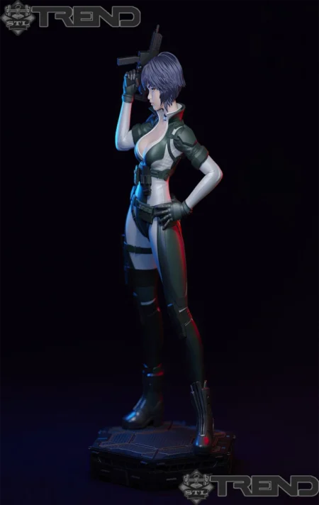 Motoko Kusanagi Battle Version STL Files