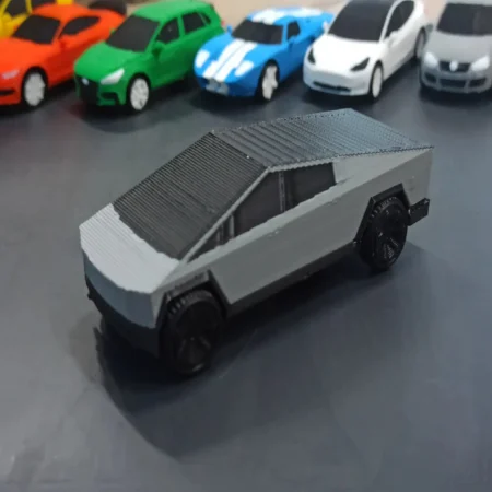 Tesla Cybertruck Kit Card Model