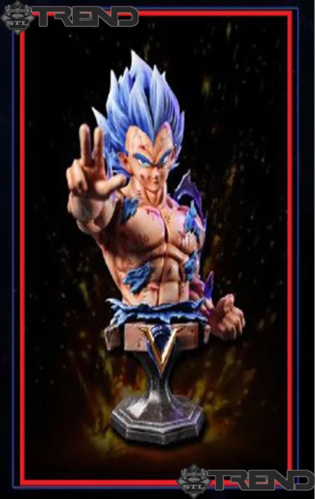 Vegeta Ultra Ego STL 3D Print Model