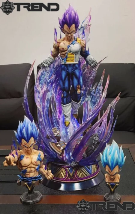 Vegeta Ultra Ego STL 3D Print Model