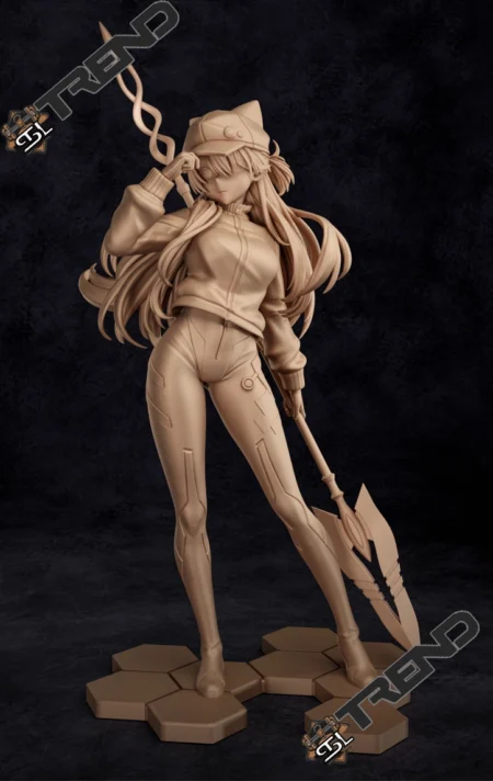 Asuka Langley Evangelion STL File