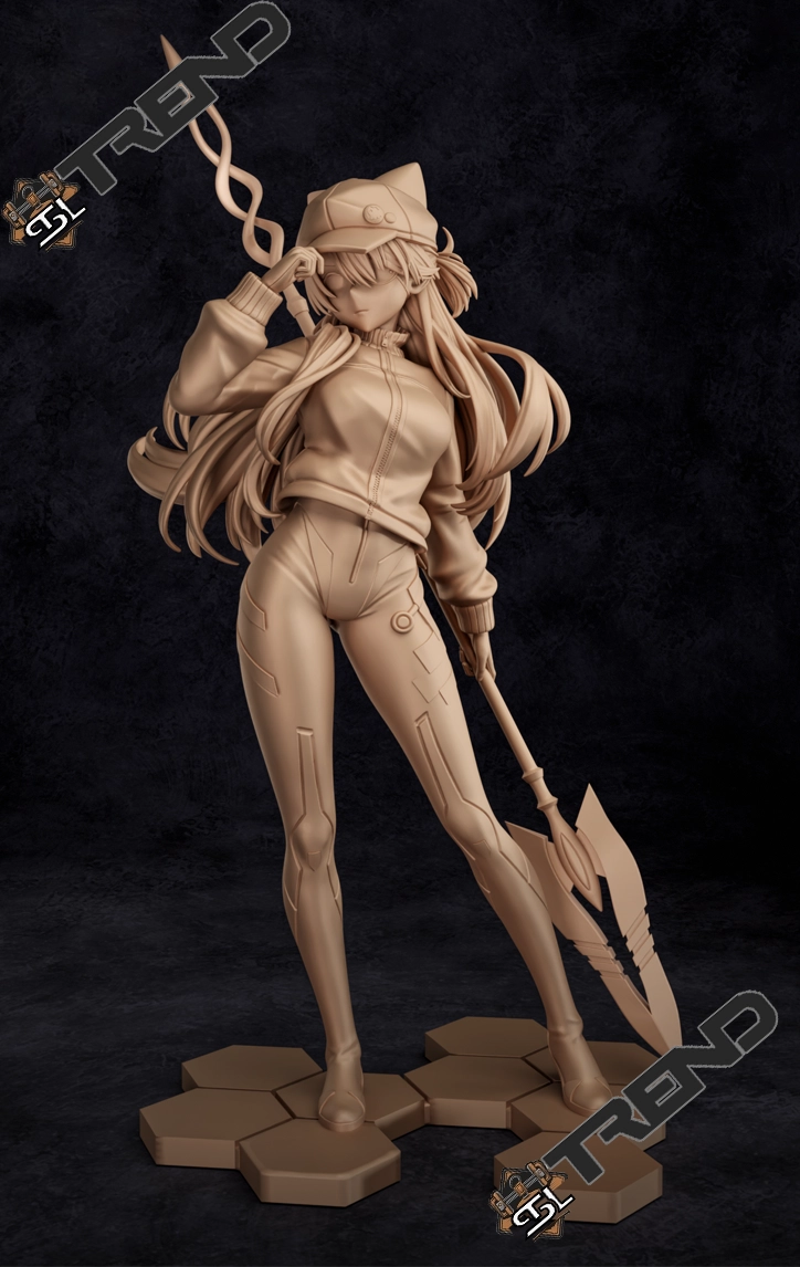 Asuka Langley Evangelion STL File