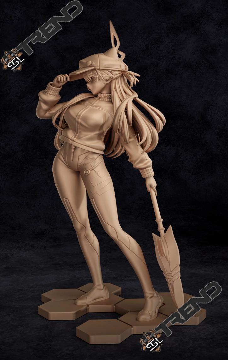 Asuka Langley Evangelion STL File