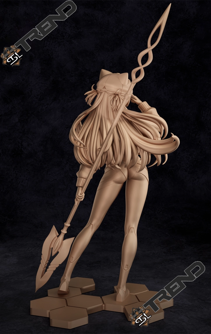 Asuka Langley Evangelion STL File