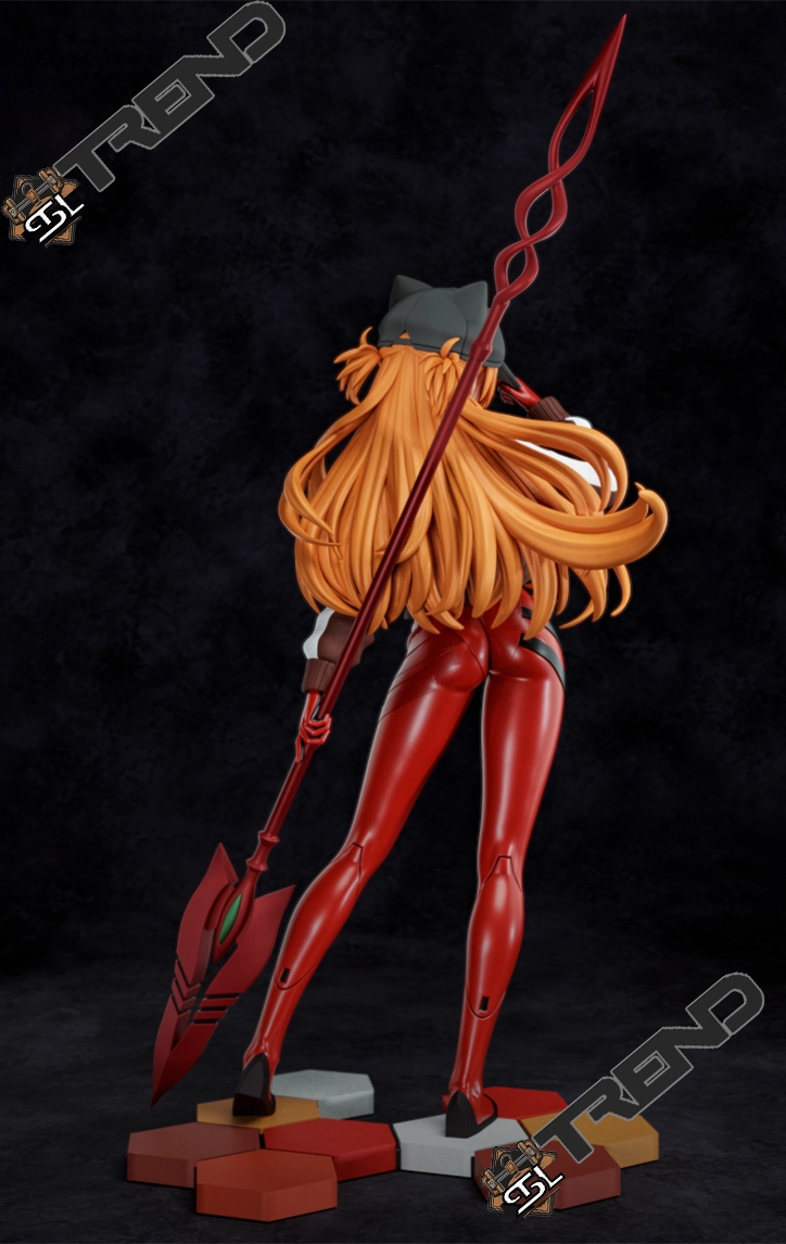 Asuka Langley Evangelion STL File