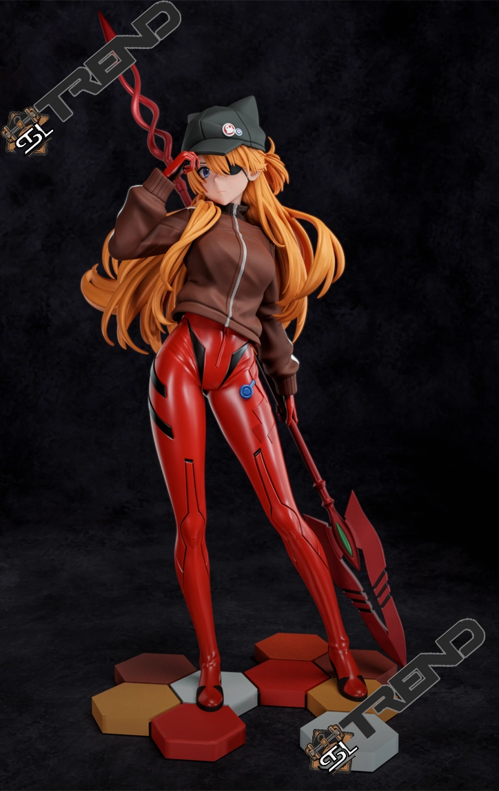 Asuka Langley Evangelion STL File