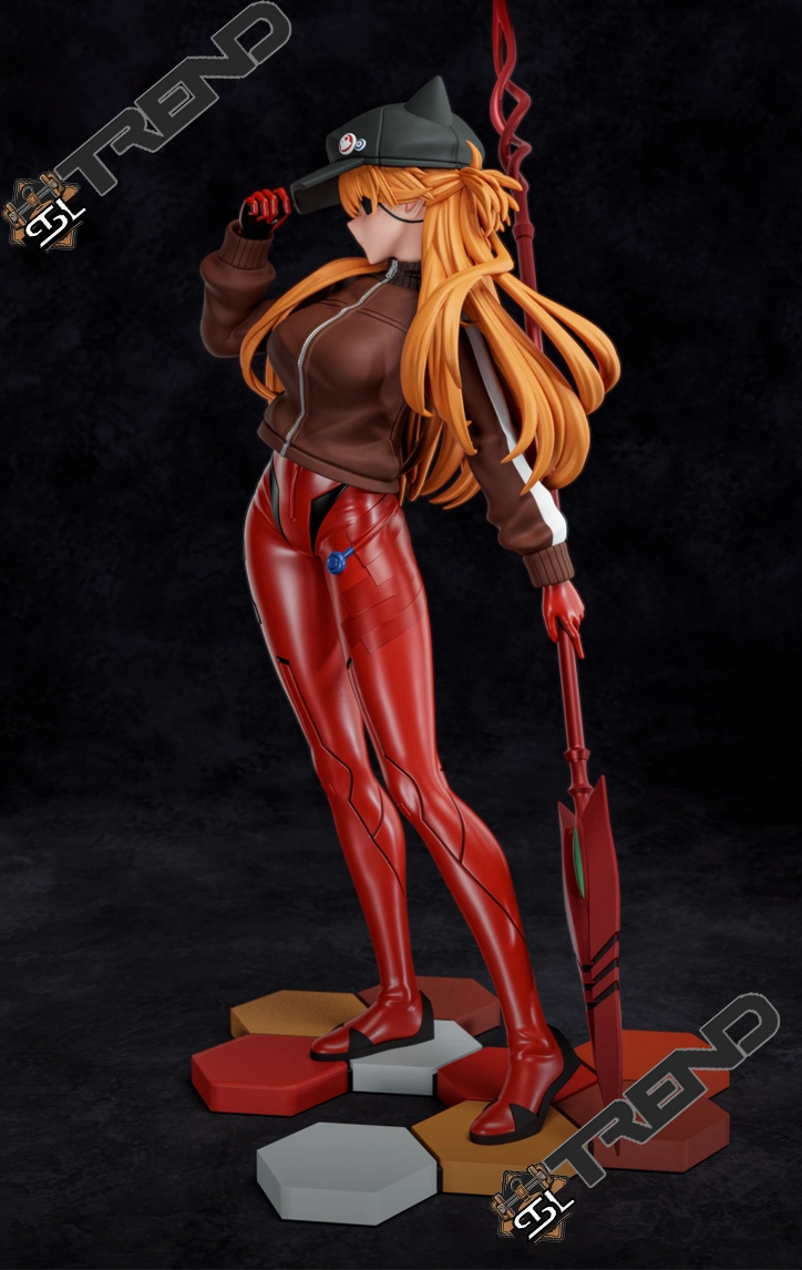 Asuka Langley Evangelion STL File
