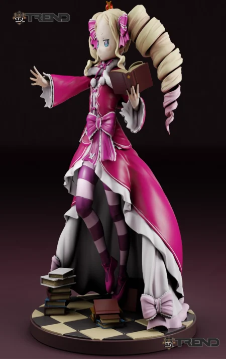 Beatrice Statue STL File