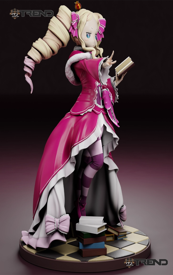 Beatrice Statue STL File