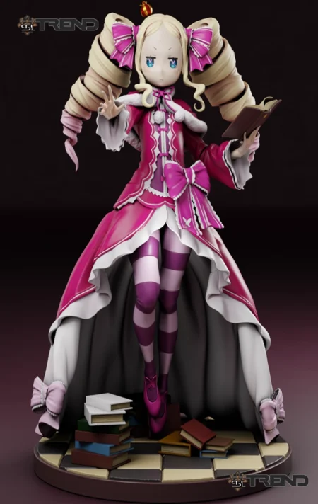 Beatrice Statue STL File