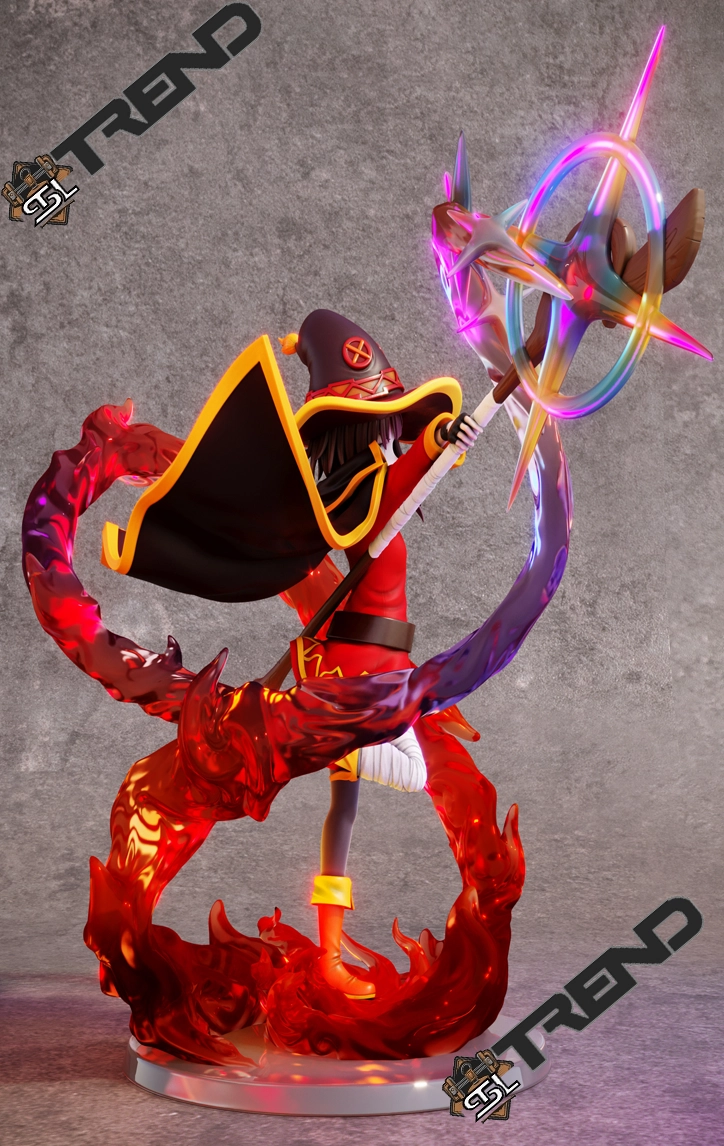 Megumin and Magic Konosuba STL File