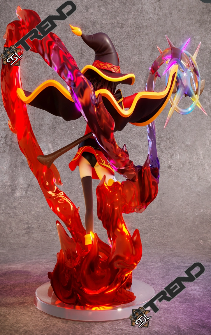 Megumin and Magic Konosuba STL File