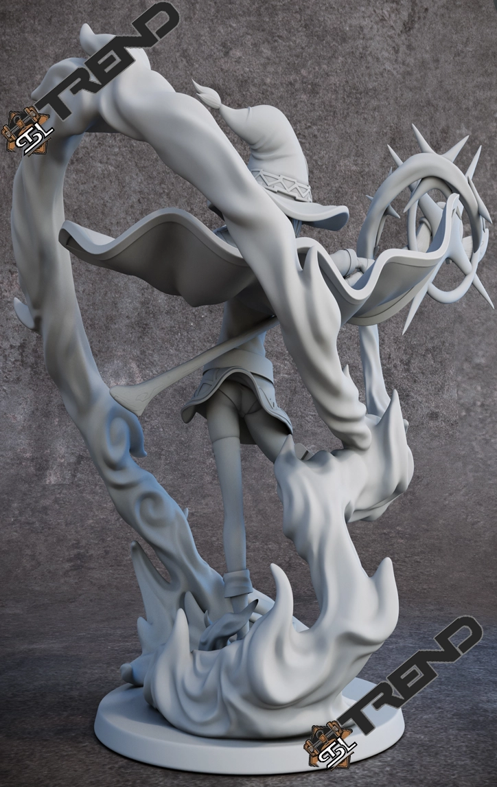 Megumin and Magic Konosuba STL File