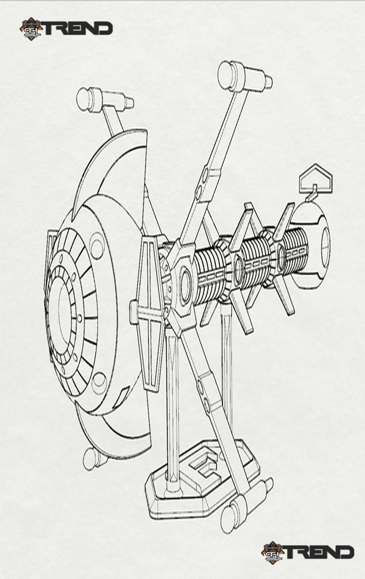 Captain Future Comet STL