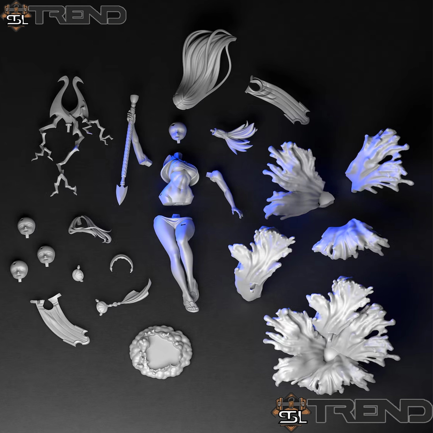 Sadeena The Rising of the Shield Hero STL